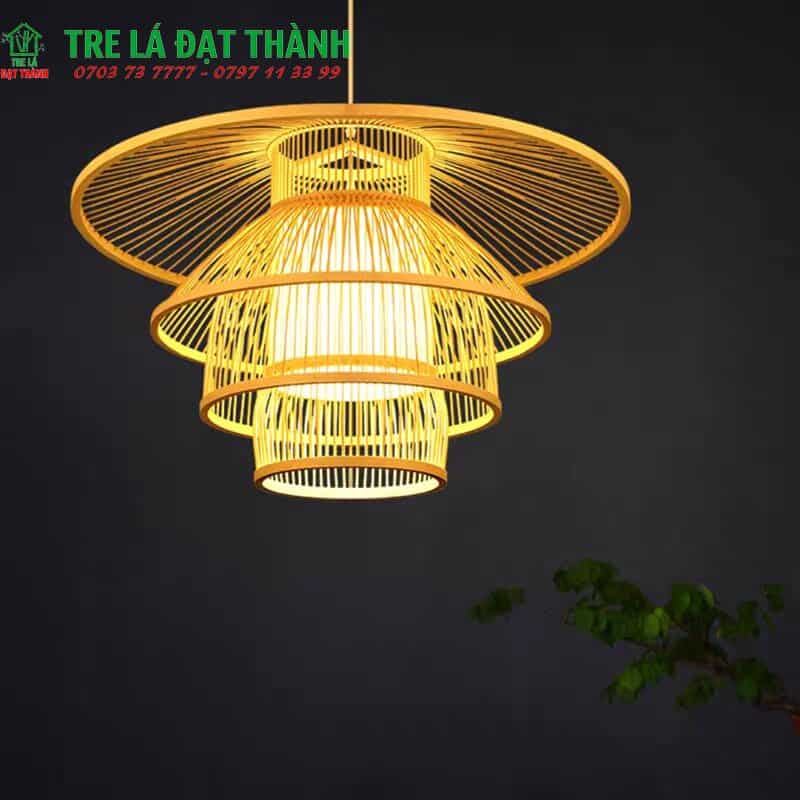 Đèn Tăm Tre Bông Sen - DMT060